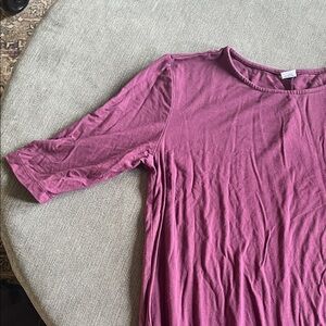 Old Navy Women's Midi Dress in Berry
